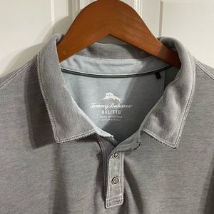 Tommy Bahama Men’s XXL Gray Polo